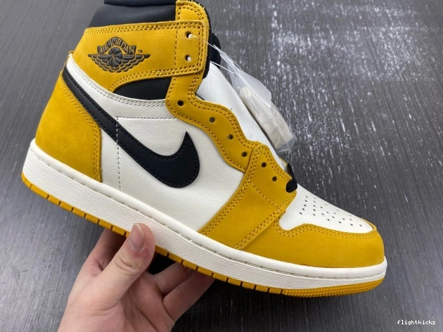Yellow Jordan High 1 OG Ochre Air DZ5485-701 0814